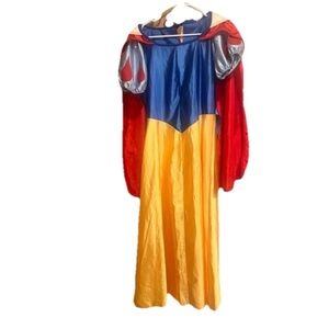 Snow White Costume Disney Long Maxi Dress M